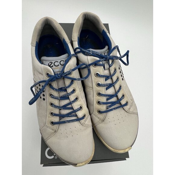 Men's Size 8-8.5 (Eur 42) Ecco Biom Hydromax Hybrid 2 Yak Leather Golf Shoes